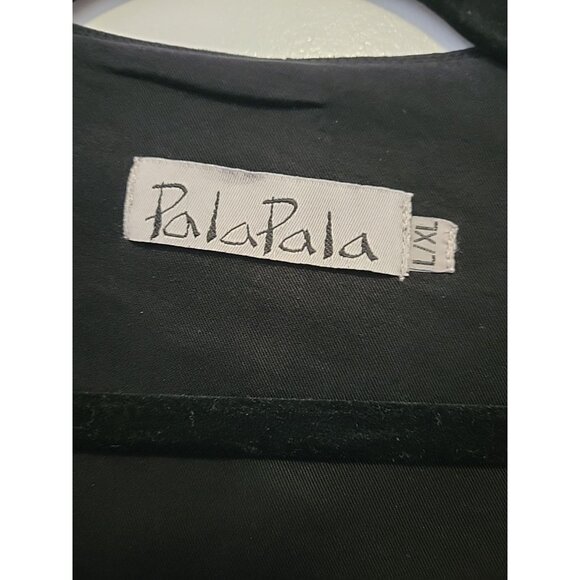 Pala Pala Women's Blazer Black 3/4 Sleeves Artsy L/XL - Picture 6 of 6